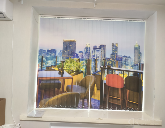 Вертикальные тканевые жалюзи