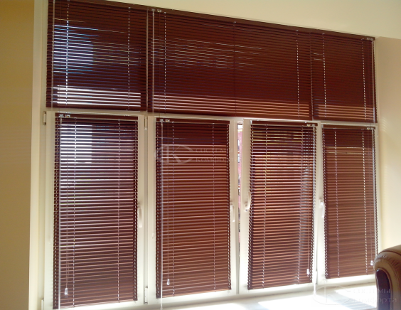 Горизонтальные алюминиевые жалюзи